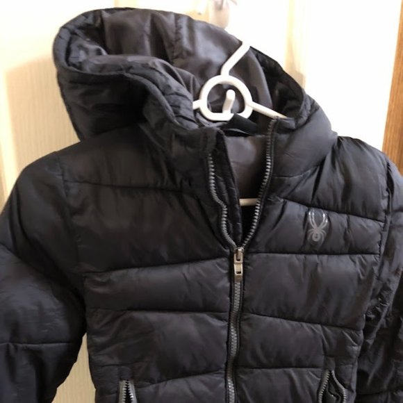SPYDER YOUTH BOYS NEXUS PUFFER JACKET, Size Youth 6 - Picture 2 of 6